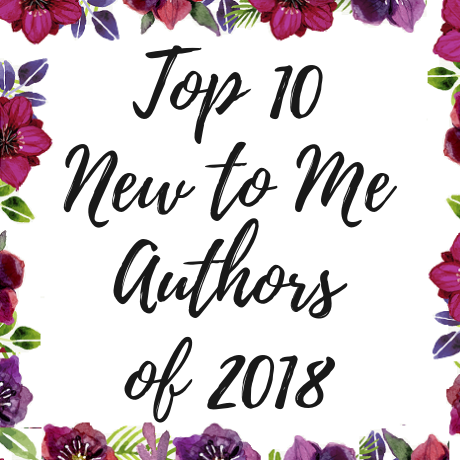 Top 10 new to me authors of 2018